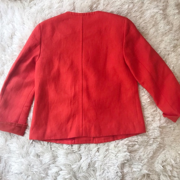 Talbots linen blazer - Picture 2 of 4